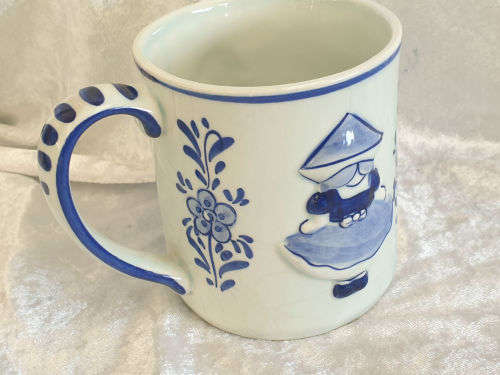 Delfts Blue Cup 95x120x85mm Hand Painted Holland