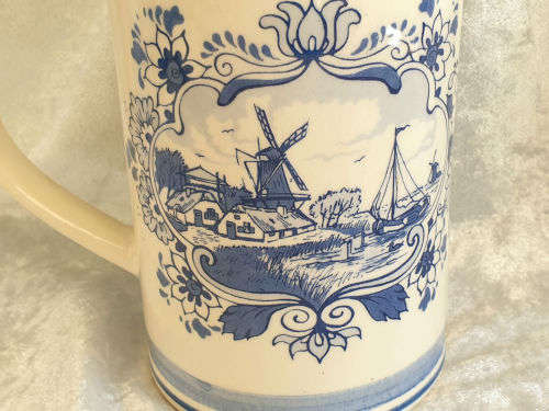 Delfts Blue Cup 135x140x190mm Hand Painted Holland