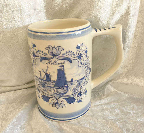 Delfts Blue Cup 135x140x190mm Hand Painted Holland