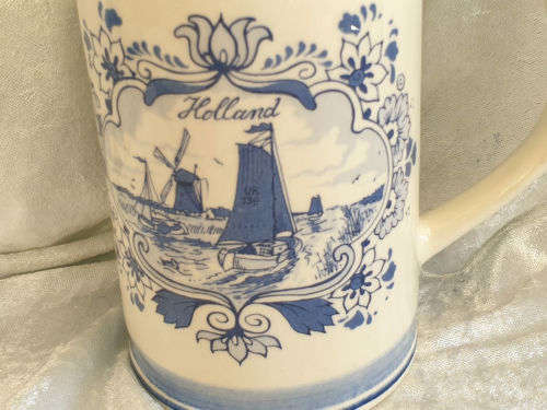 Delfts Blue Cup 135x140x190mm Hand Painted Holland
