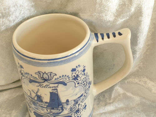 Delfts Blue Cup 135x140x190mm Hand Painted Holland