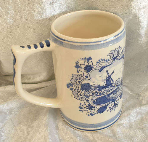 Delfts Blue Cup 135x140x190mm Hand Painted Holland