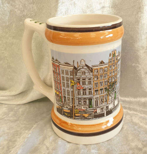 Delfts Blue Cup 140x96x130mm Hand Painted Holland
