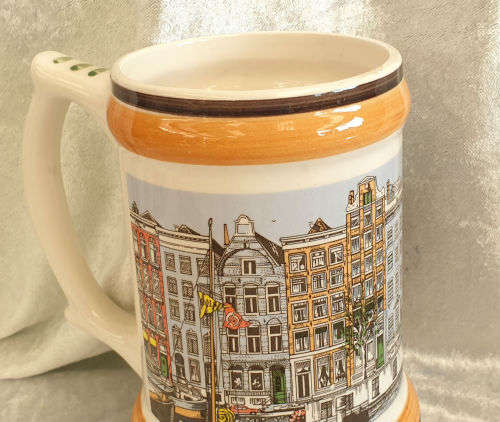 Delfts Blue Cup 140x96x130mm Hand Painted Holland