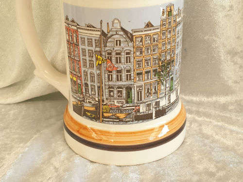 Delfts Blue Cup 140x96x130mm Hand Painted Holland