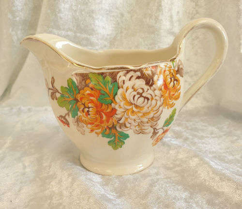 Antique Grindley Creampetal Creamer 100x140x90mm