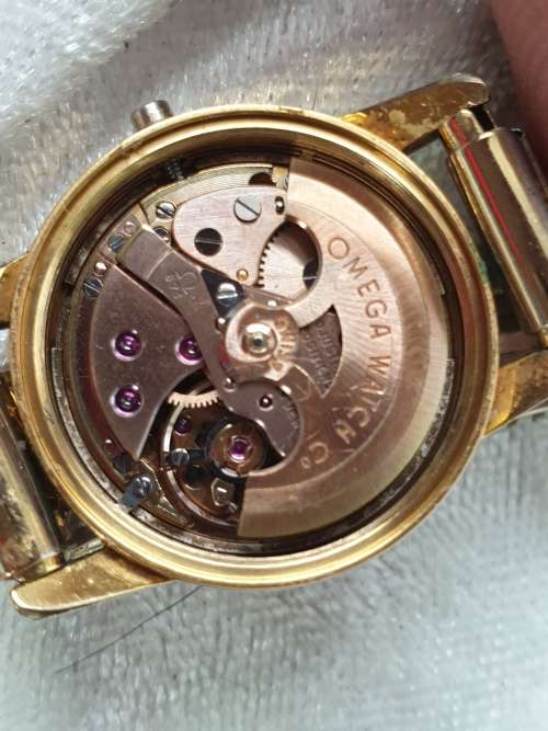 Vintage Ladies OMEGA Ladymatic Seamaster Automatic watch running but need a Winder