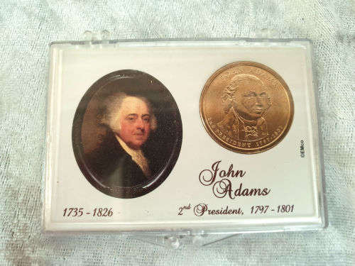 Commemorative issue 2007 USA  Presidential Dollar Coin Series -  - John Adams 2nd PRESIDENT