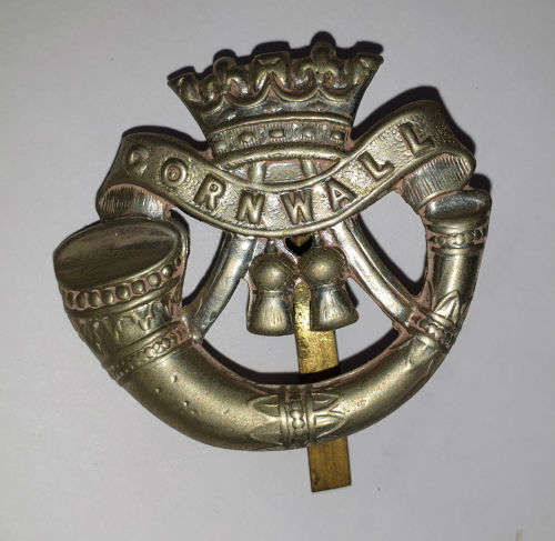 Pre1960 - British Badge of the Duke of Cornwall's Light Infantry 46x50mm