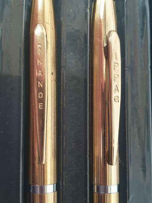 a Vintage Slimline IPPAG Pencil (Working fine)+ a Vintage Pat. KANOE Pencil(lead seems to be stuck)