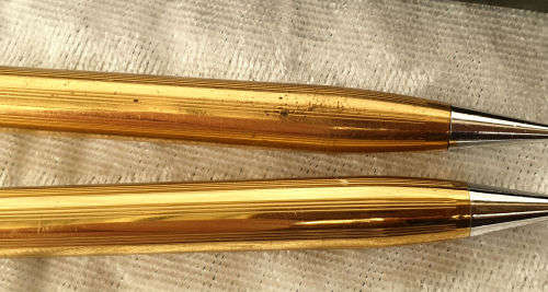 a Vintage Slimline IPPAG Pencil (Working fine)+ a Vintage Pat. KANOE Pencil(lead seems to be stuck)