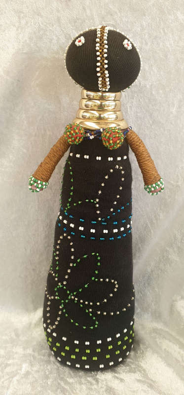 Ndebele Doll  - 350mm - from the Ndebele people in Southern Africa