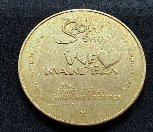 2013 Token - Scoin Shop Nelson Mandela -A LONG WALK TO FREEDOM