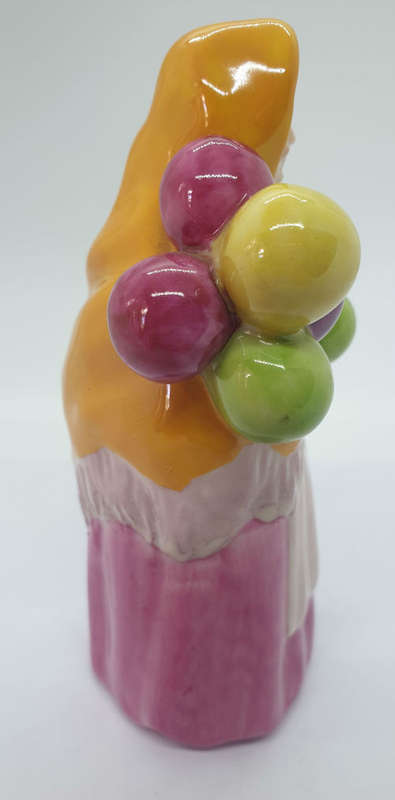 Very Rare Vintage Porcelain W.H.Goss Balloon Seller Reg.No 769573 Made in England