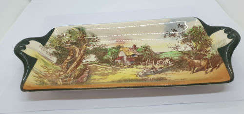 Vintage Royal Doulton Rustic England D5694 Tray Regd Australia .16306/7/8