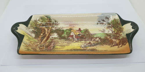 Vintage Royal Doulton Rustic England D5694 Tray Regd Australia .16306/7/8