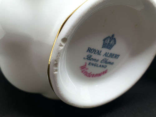 Vintage  Royal Albert "Windermere" Trio  - Cup has chips on bottom rim and a nick on top- see photos
