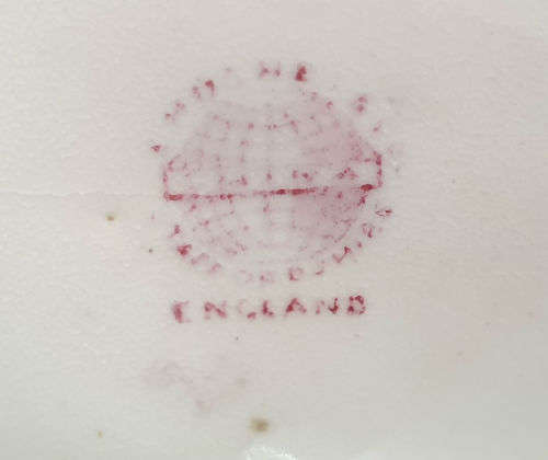 Vintage Creamer Staffordshire England 150x152x112mm Makers stamp not clear