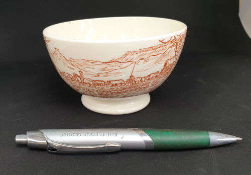 1838-1938 Voortrekker eeufees Commemorative Bowl - Pretoria made in Holland 65x110