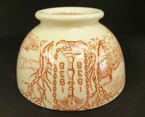 1838-1938 Voortrekker eeufees Commemorative Bowl - Pretoria made in Holland 65x110