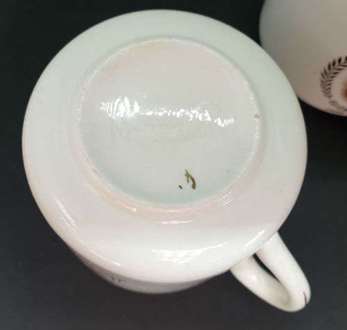 2 Vintage Mid winter June 2nd 1953 Elizabeth II Coronation Cups - One Cracked