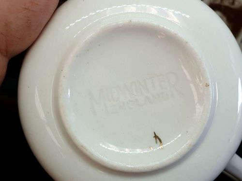 2 Vintage Mid winter June 2nd 1953 Elizabeth II Coronation Cups - One Cracked