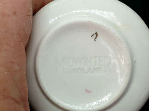 2 Vintage Mid winter June 2nd 1953 Elizabeth II Coronation Cups - One Cracked