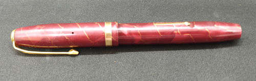 Vintage 1950's Conway Stewart 84 Fountain Pen 14kt gold nib is bend ..see photos