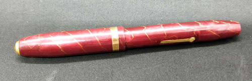 Vintage 1950's Conway Stewart 84 Fountain Pen 14kt gold nib is bend ..see photos