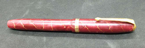 Vintage 1950's Conway Stewart 84 Fountain Pen 14kt gold nib is bend ..see photos