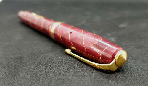 Vintage 1950's Conway Stewart 84 Fountain Pen 14kt gold nib is bend ..see photos