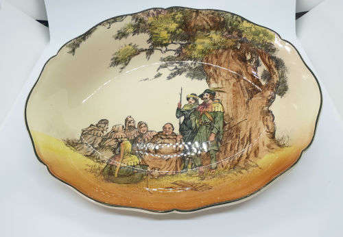 Vintage Royal Doulton The Greenwood Tree Bowl 55x281x130mm
