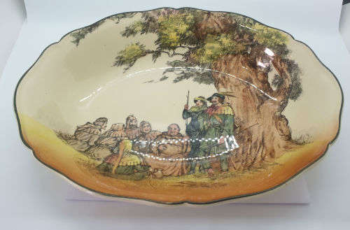 Vintage Royal Doulton The Greenwood Tree Bowl 55x281x130mm
