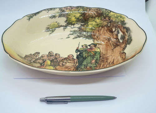 Vintage Royal Doulton The Greenwood Tree Bowl 55x281x130mm