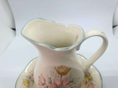 Vintage 1980's St Michael ANAMONE Jug and Bowl 2158/5695 made in ENGLAND