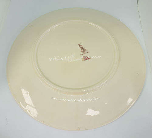 Large Vintage Royal Doulton `Rustic England` D6297 - Charger Plate 342mm