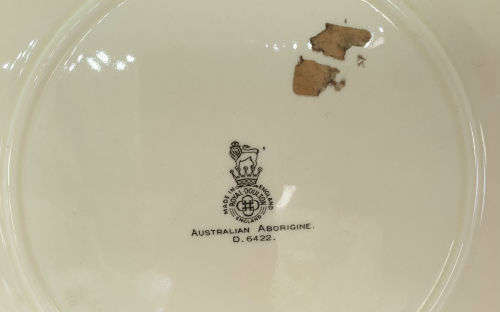 Collectible Vintage Royal Doulton `Australian Aborigine`D6422  Plate 266mm