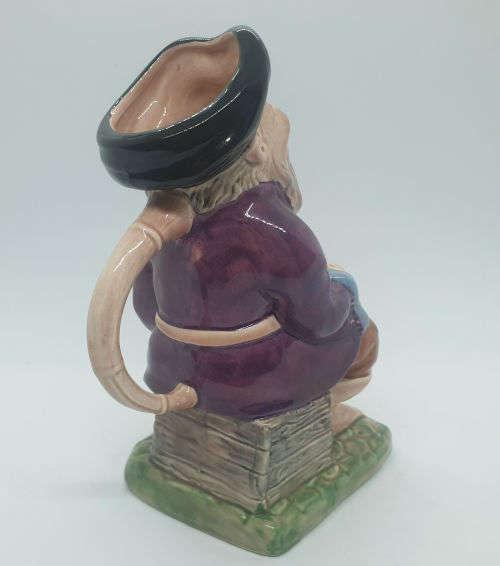 Vintage Melba Ware 'The Tale Teller' Toby Jug H.Wain and sons Stroke-on-Trent England 200x100x155mm