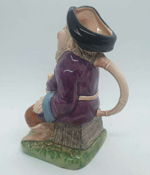 Vintage Melba Ware 'The Tale Teller' Toby Jug H.Wain and sons Stroke-on-Trent England 200x100x155mm