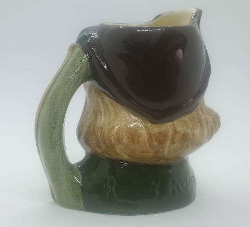 Vintage 1959 Royal Doulton `ROBIN HOOD` D6534 small Toby Jug 100x95x65mm