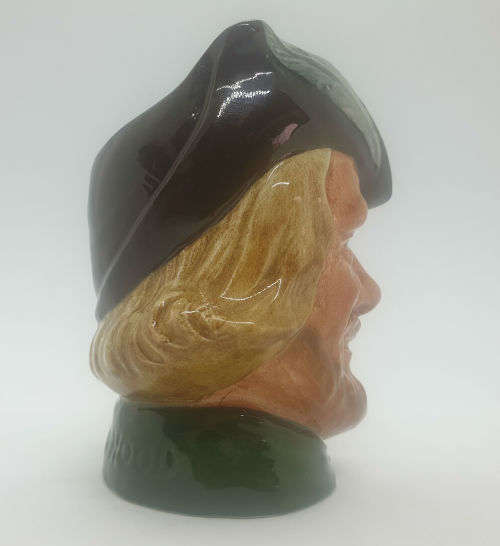 Vintage 1959 Royal Doulton `ROBIN HOOD` D6534 small Toby Jug 100x95x65mm