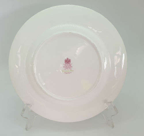 Vintage 1966- Paragon Victoriana Rose - Small Plate 205mm-  fine bone china-never been used