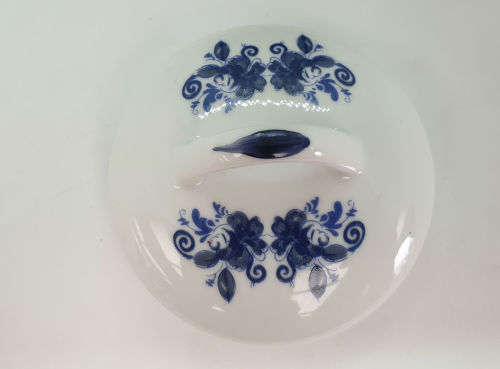 Vintage Blue and white Delft Coffee Pot OUDE MOLEN FABRIEK Holland  150x270x175mm