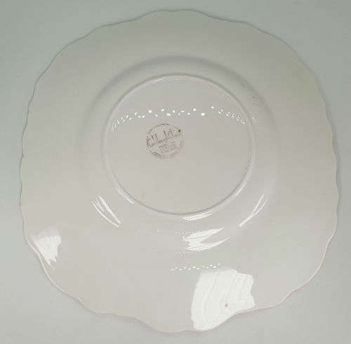 Vintage Colclough Genuine Bone China Cakeplate made in Longton England 230x227mm
