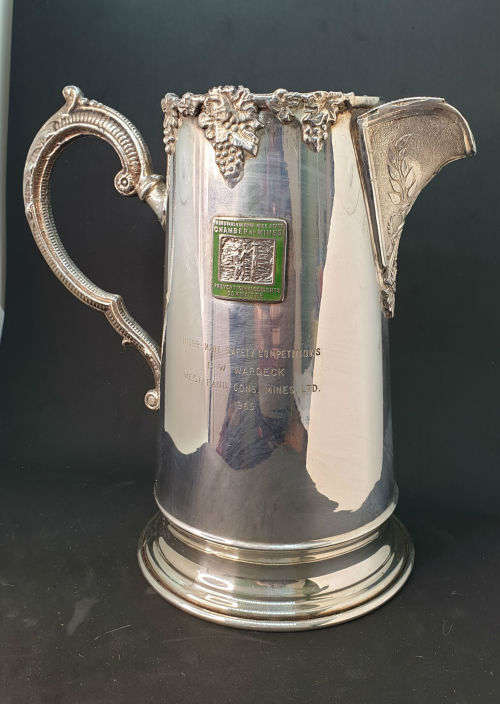 Vintage 1965 Chamber of Mines West Rand Inter-Mines safety competition Trophy Jug  232x245x147mm