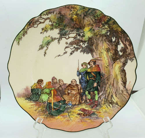 Vintage Royal Doulton `The Greenwood Tree` D6341 Plate 265mm