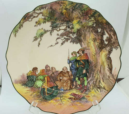 Vintage Royal Doulton `The Greenwood Tree` D6341 Plate 265mm
