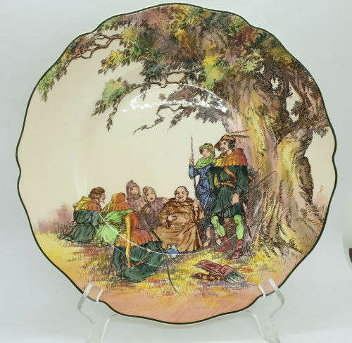 Vintage Royal Doulton `The Greenwood Tree` D6341 Plate 265mm