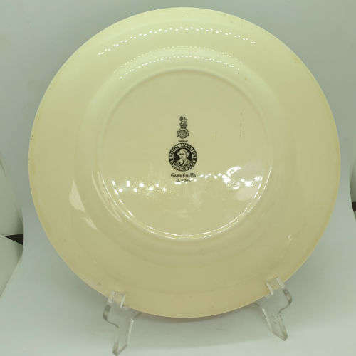 Vintage Royal Doulton Dickens Ware Plate `Cap`n Cuttle` D6527 Plate 265mm
