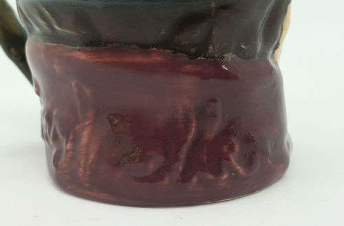 Vintage Royal Doulton miniature character jug 'Tony Weller' D6044 56x80x65mm